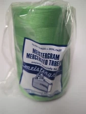 Coats & Clark Emeraude Green O.N.T. 3 CORD Mercerized Cotton Thread 12,000 Yards