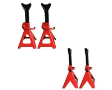 1 Pair of 3 Ton Mechanicis Auto Car Tire Change Repair Jack Stands Red