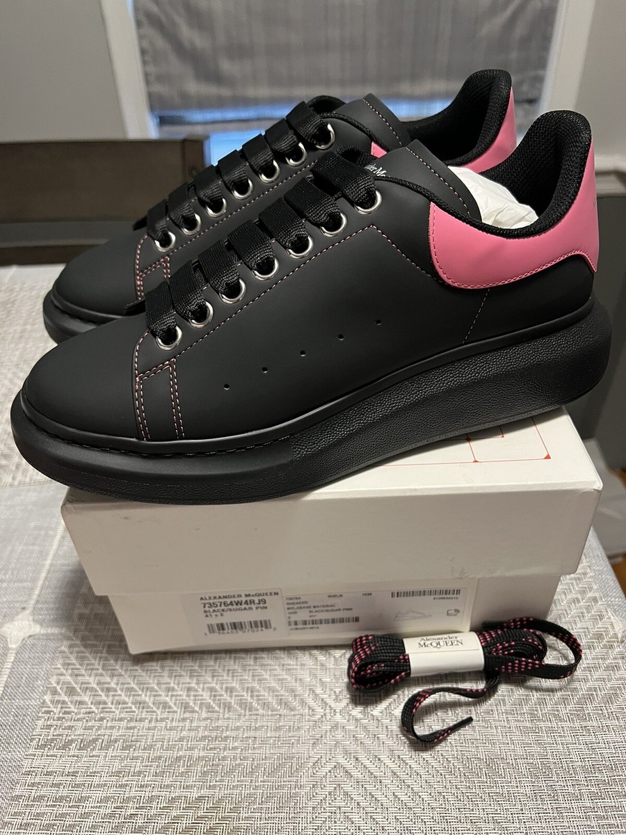 Size 8.5 - Alexander McQueen Oversized Sneaker Black Sugar