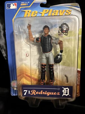 Re-Plays Ivan Rodriguez MLB 2007 Series 1 Detroit Tigers Replays Pudge New