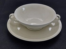 Rosenthal WINIFRED Porzellan Suppentasse mit Untere - elfenbein - neuwertig !