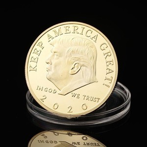 Details About 2020 President Donald Trump Inaugural Golden Eagle Commemorative Novelty Coin