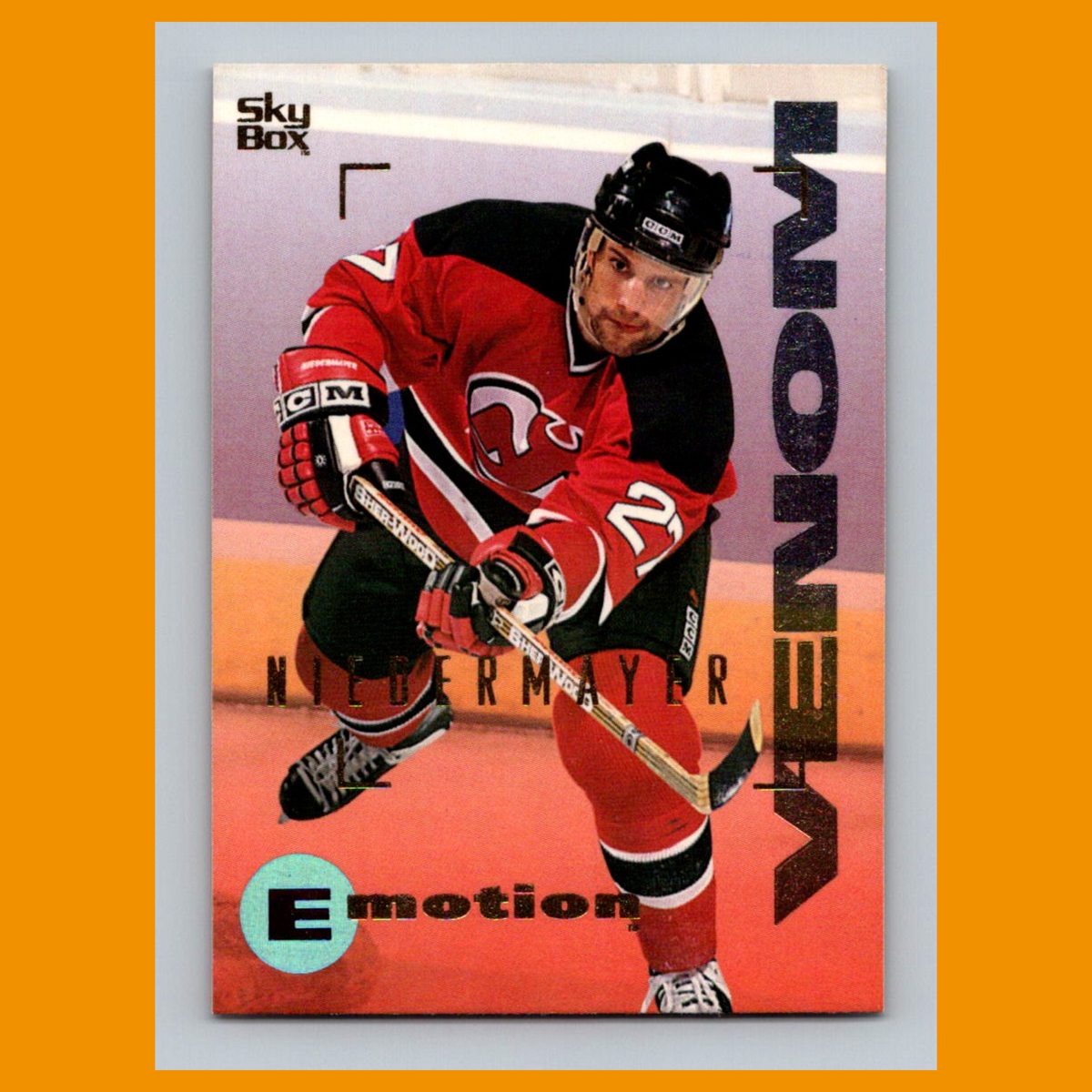 Scott Niedermayer #100 1995 SkyBox E-Motion New Jersey Devils