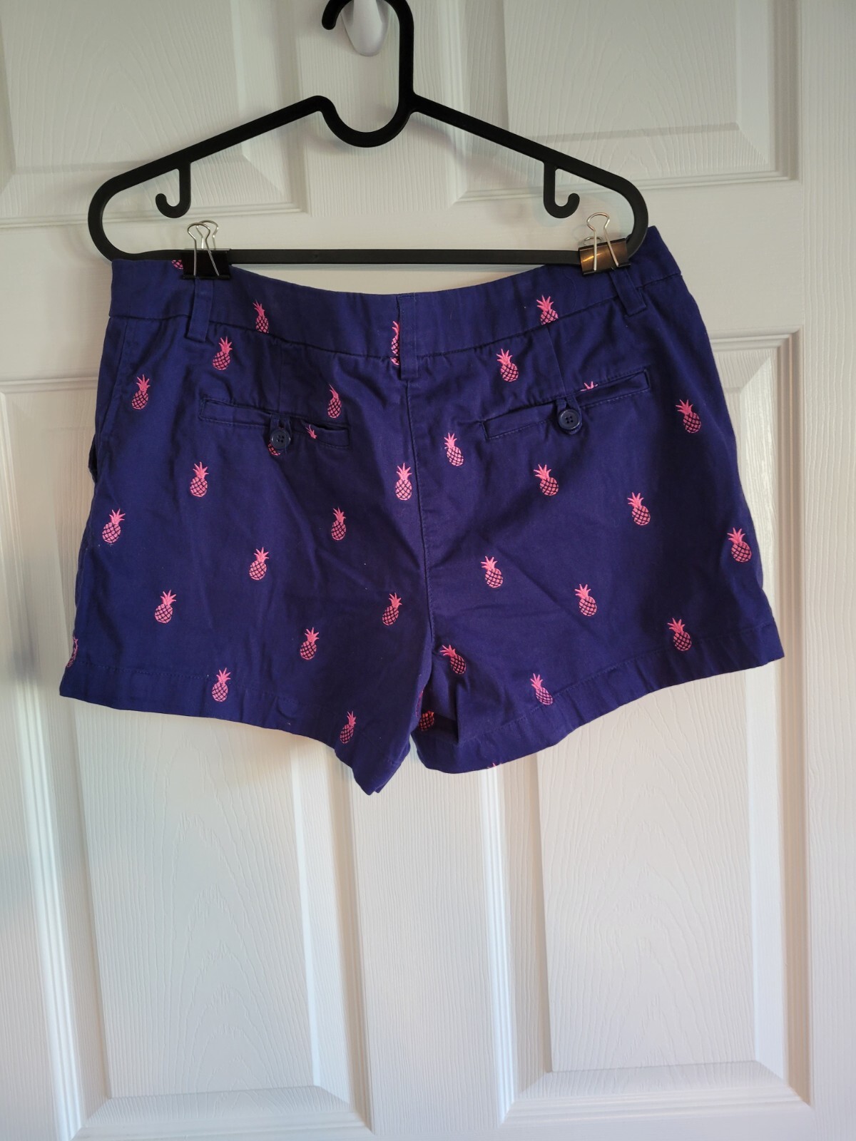 Cambridge Dry Goods Women's Navy Blue Pineapple short… Gem