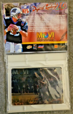 NFL Motion Vision Series 2.0 Card Kerry Collins Panters Digital Replays