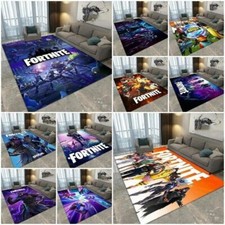 3D✨Game Home Living Room Bedroom Carpets Anti-Slip Floor Rug Mat Doormat Gift UK