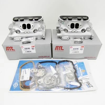 2x Zylinderkopf AMC 910185 + Dichtsatz REINZ für VW T3 2,1l SR SS MV DJ - Bild 1 von 4