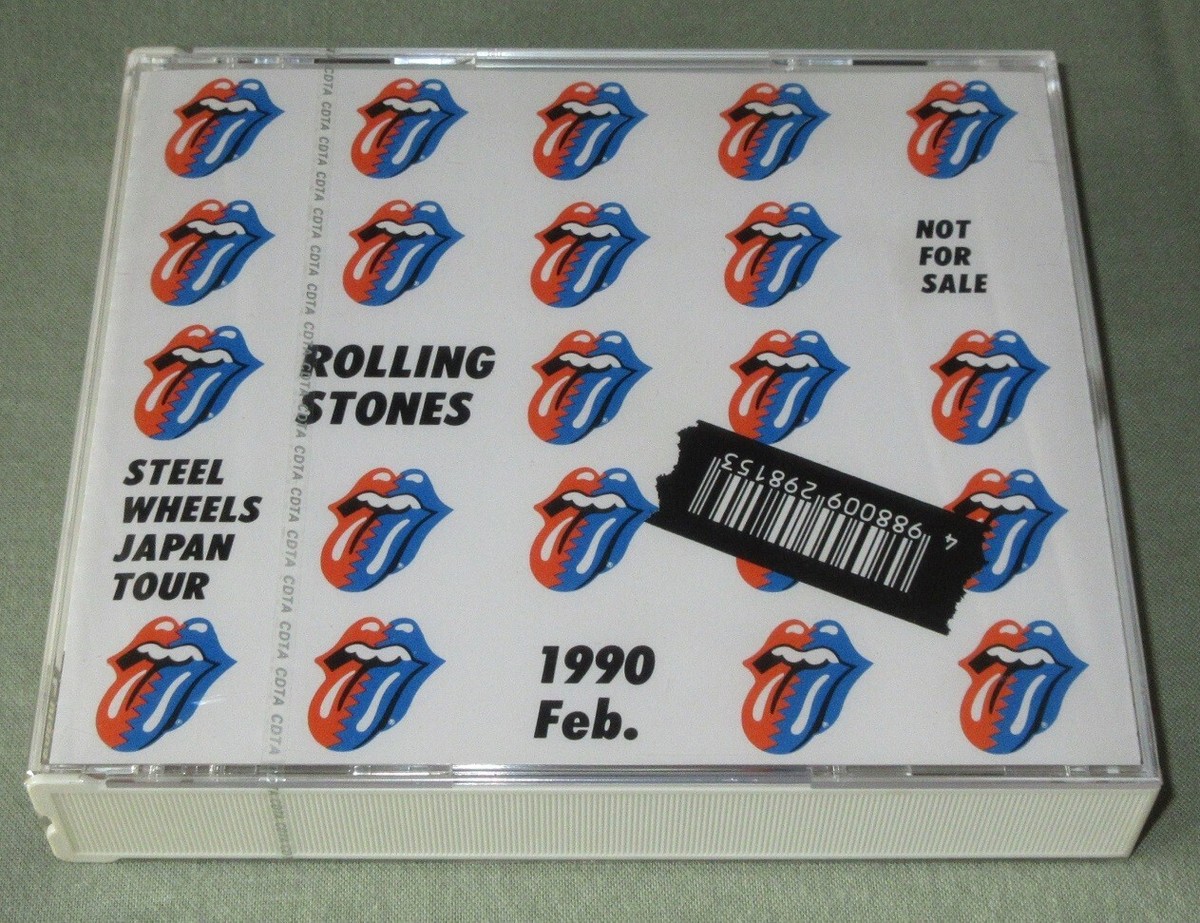 ローリングストーンズ STEEL WHEELS JAPAN TOUR プロモCD SEALED! Rolling STONES Japan PROMO ONLY 2 x CD Steel Wheels
