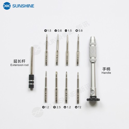 Cell Mobile Phone Screen LCD Opening Repair Tools Kit Screwdriver Set For iPhone - Picture 36 of 51