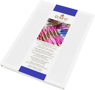 COLORCRD Needlework Threads 12-Page Printed Color Card with Thread Guide