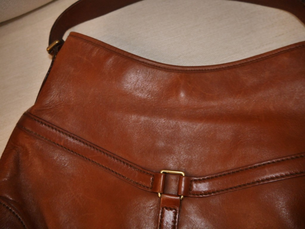 Authentic GUCCI Brown Leather Interlocking G Purs… - image 20