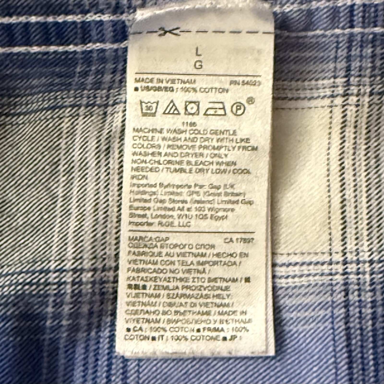 Gap Women's Oversized Plaid Button Down Long Slee… - image 8