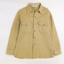 Vintage Woolrich Wool Shirt Jacket Size Large 80s