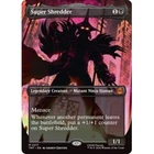 SUPER SHREDDER (BORDERLESS) (217) Teenage Mutant Ninja Turtles TMT Magic MTG