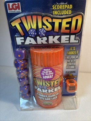 LGI Legendary Games Twisted Farkel Family Dice Game 2011 New
