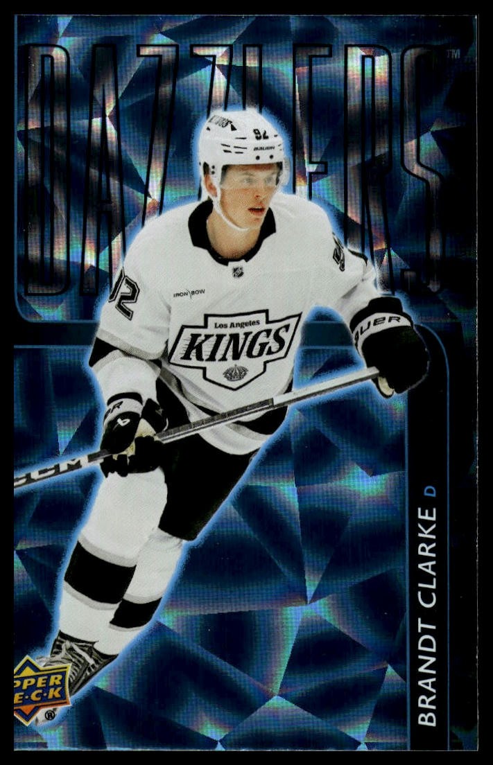 2025-26 Upper Deck #DZ-32 Brandt Clarke Dazzlers Blue