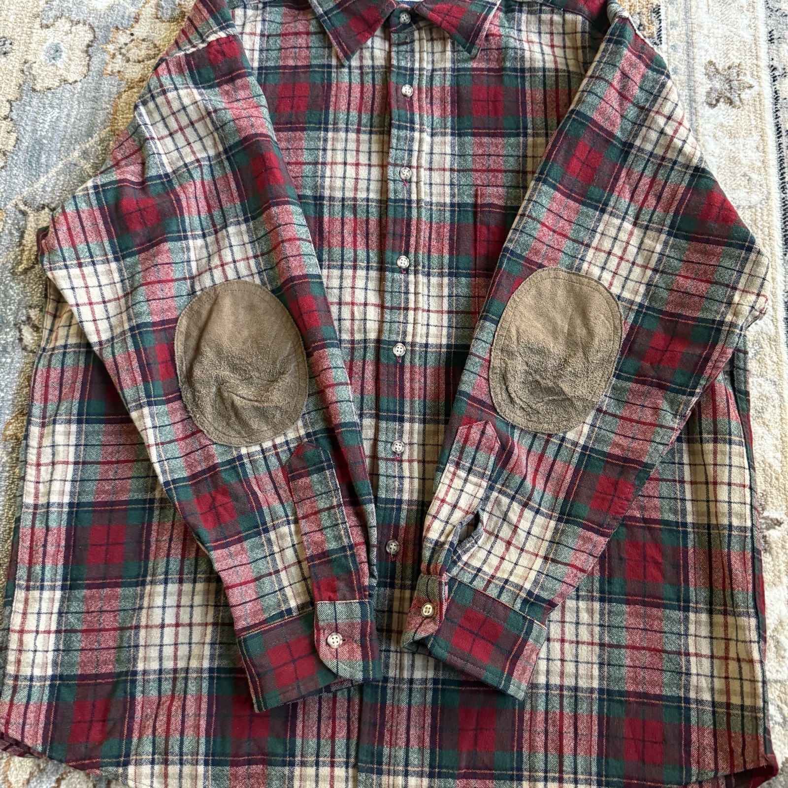Vintage 90’s Pendleton Button Wool Long Sleeve Pl… - image 2