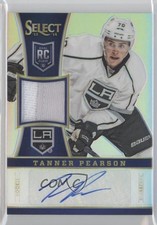 2013 Select Rookie Jersey Silver Prizm Prime 15/25 Tanner Pearson #285 Auto 7i2