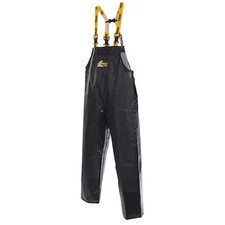 Viking 7110P-M Pvc Rain Bib Pants, Pvc, 31 1/2 In Inseam, 33 In Waist, 0.75 Mm