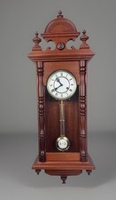 Hermle Wandregulator Regulator Mahagoni Messing GETESTET ✅ Antik mechanisch