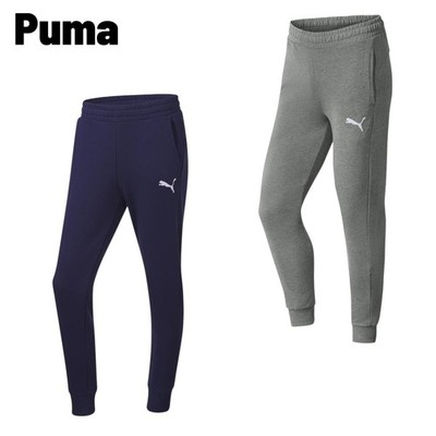PUMA Herren teamGOAL 23 Casuals Pants Jogginghose Trainingshose grau , navy , XL