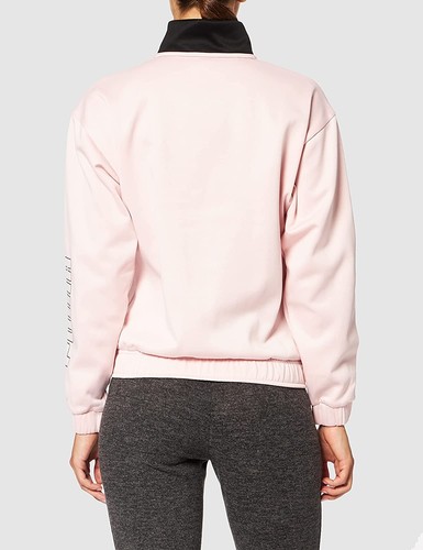 Puma Girls Runtrain Pullover Sweater Jumper Pink Size 176 - Picture 2 of 5