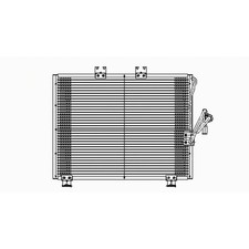 New Premium Fit A/C Condenser 55036366AC