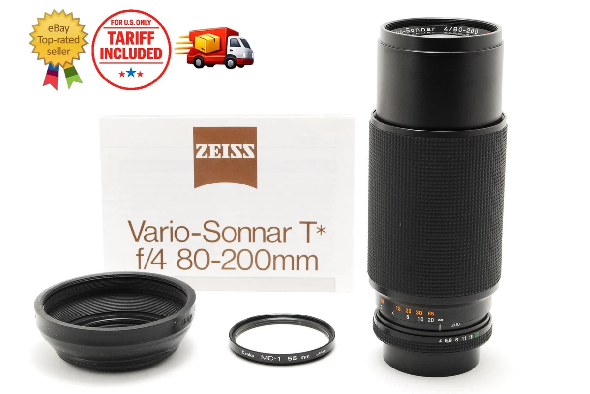 ZEISS Vario-Sonnar T* Manual Focus Camera Lenses 80-200mm Focal