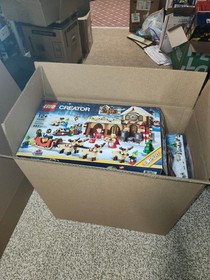Lego Winter Village Collection Lot 1 2009-2017, 9 Sets Total Complete w/Box