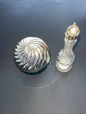 Avon Perfume bottle and cream jar