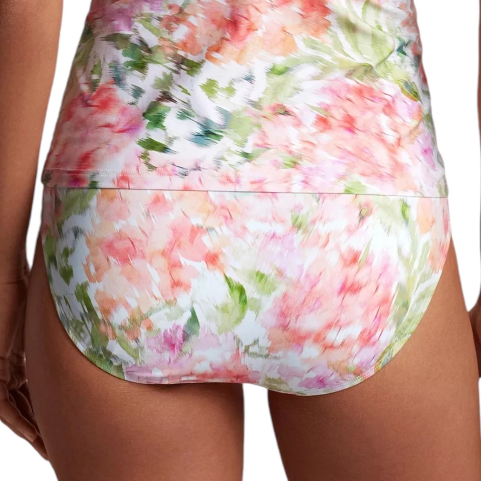 Traje de baño de bikini con estampado floral de Lauren Ralph Lauren para mujer talla 14 pastel Foto 2 de 2