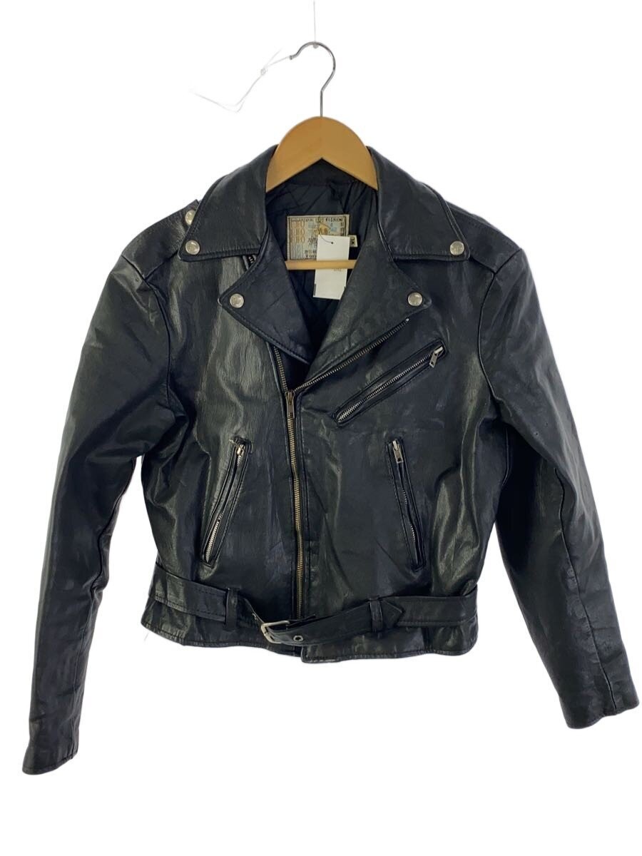 Double Riders Jacket/Xl/Leather/Blk// 11901