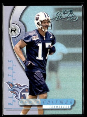2000 Playoff Absolute Players Honors Chris Coleman 03/10 Tennessee Titans #243