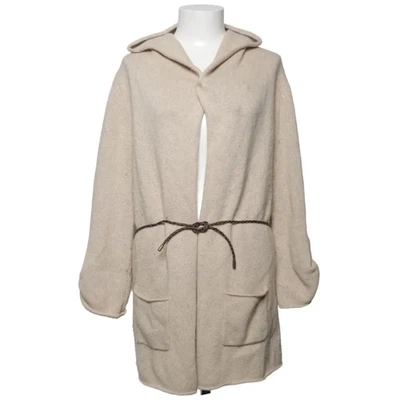 Massimo Dutti, cardigan, femme, taille : L, beige, angora/viscose/laine #ppZ - Photo 1/4