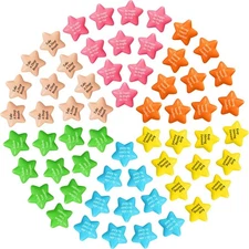 Leyndo Motivational Star Stress Ball Inspirational Star Stress Balls Bulk Rel...