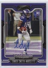2021 Panini Playbook Rookie Gold Signatures 10/75 Ihmir Smith-Marsette Auto 13ib
