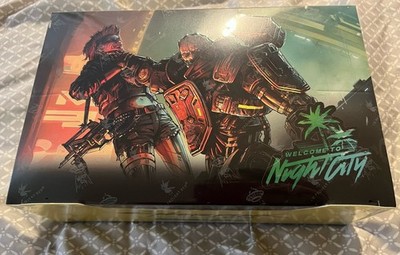 NEW Cyberpunk TCG Welcome To Night City BETA Booster Box CD Projekt Red SEALED