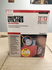 Symantec The Norton Utilities For Macintosh Version 2.0 NOS Factory Sealed