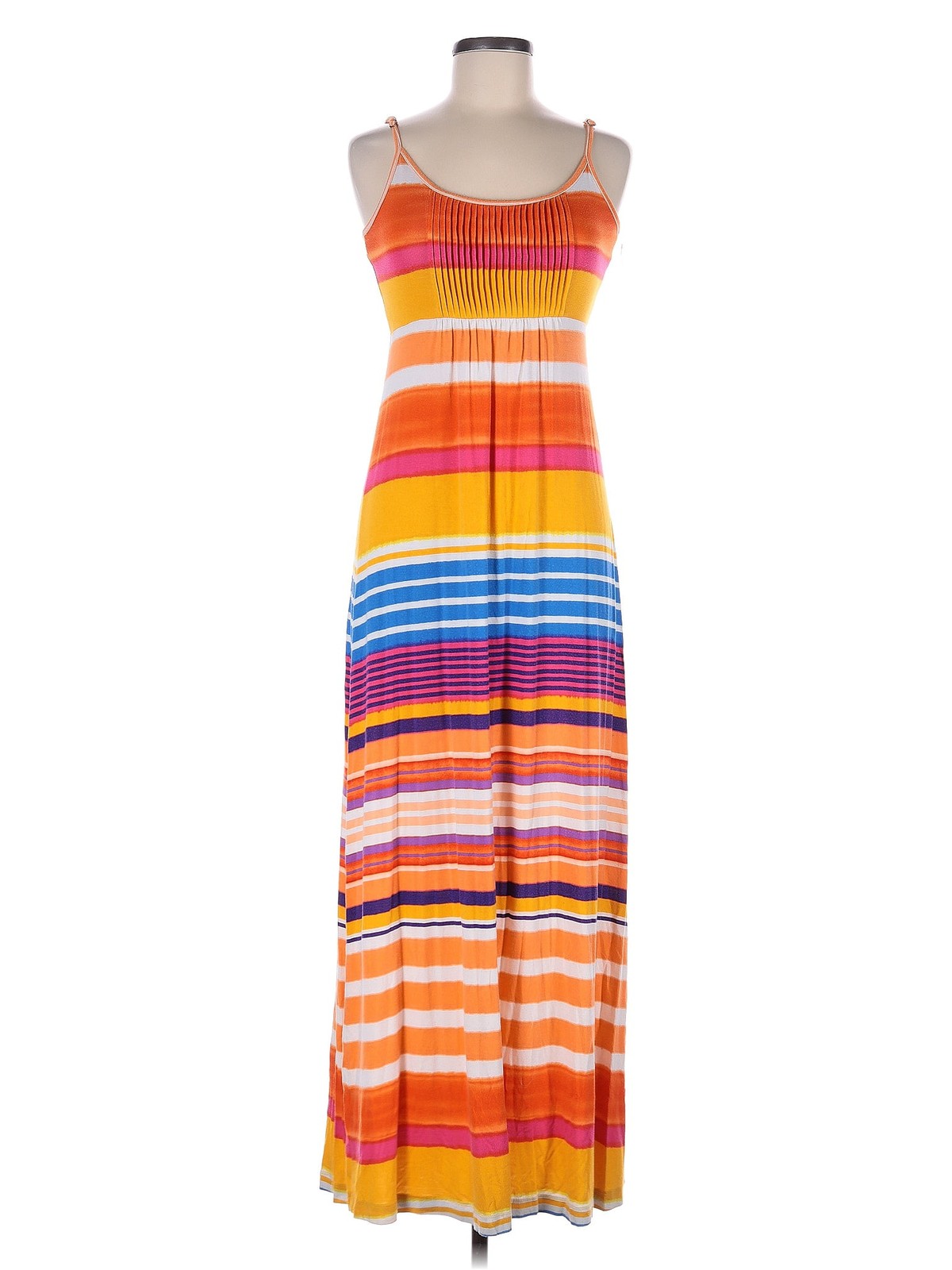 Calvin Klein Women Orange Casual Dress 2