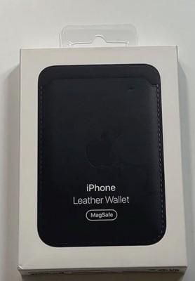 Apple Leather Wallet with MagSafe for iPhone - Black MHLP3Q/A 