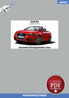 PDF Audi A3 Cabriolet (2008-2013) Reparaturanleitung Karosserie Innen