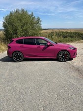 Pink BMW 1 Series 75 Plate