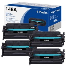 4PK 148A W1480A Toner with Chip for HP LaserJet Pro 4001dw 4001n MFP 4101fdn