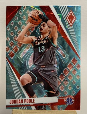 2023-24 Panini Phoenix Jordan Poole Teal Lazer #151 Wizards ￼