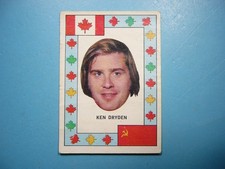 1972/73 O-PEE-CHEE TEAM CANADA INSERT HOCKEY CARD KEN DRYDEN VG SHARP 72/73 OPC