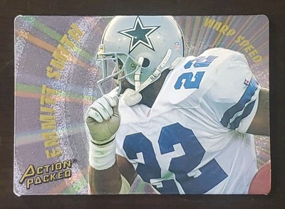 Emmitt Smith 1994 Action Packed #FB943 Warp Speed Prototype 