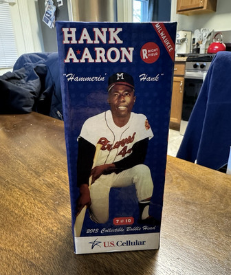 Hank Aaron Baseball Collectible Bobblehead 2013