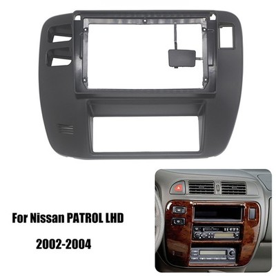 Auto Fascia Stereo Radio Bezel Panel Frame Trim For Nissan PATROL LHD Y61 02-04