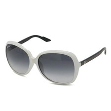 GUCCI GG3171 White Frame Vintage Sunglasses Women's Chic Eyewear Rare