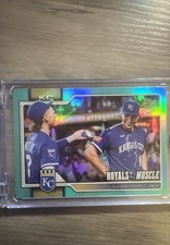 2026 Topps Series 1 - Bobby Witt Jr., Jac Caglianone #236 Aqua Rainbow Foil (RC)